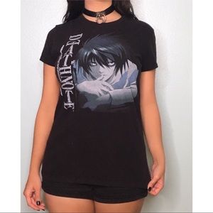Death note vintage anime tee